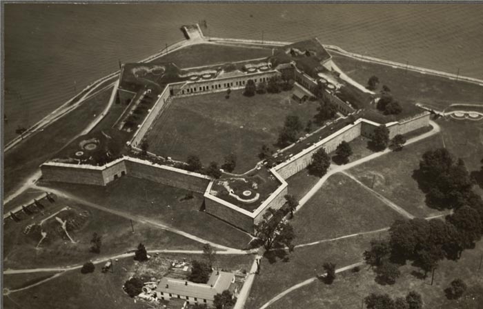 Fort Independence Aerial View