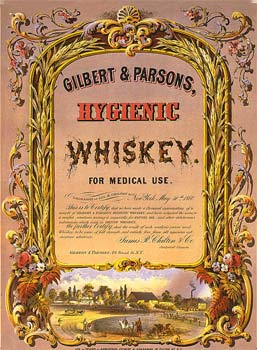 Medicinal Whiskey Label
