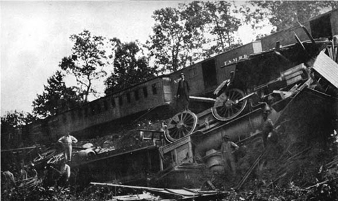 Train Wreck at Bristoe Station