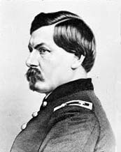 Bust portrait of General McClellan