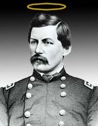 Gen. McClellan with halo