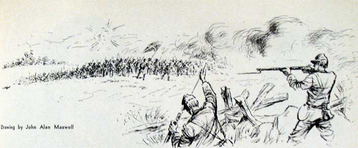 John Maxwell Illustration from Civil War Times