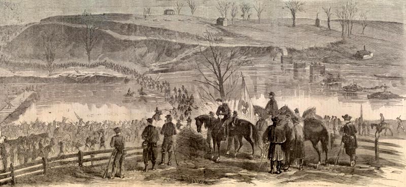 General Meade at Germanna, November, 1863