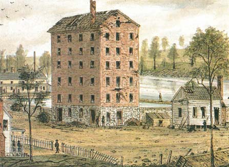 Sketch of Kelly's Mill, Kellysville