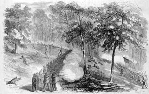 Battle of South Mountain from Harper's Weekly