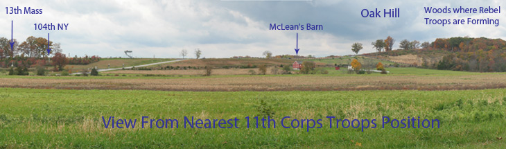 View From Nearest 11th Corps Troops