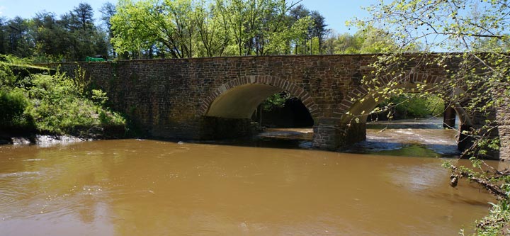 Stone Bridge over Bull Run Creek