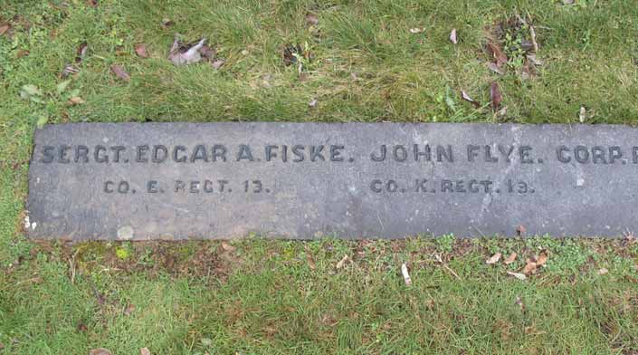Edgar A. Fiske & John Flye Markers