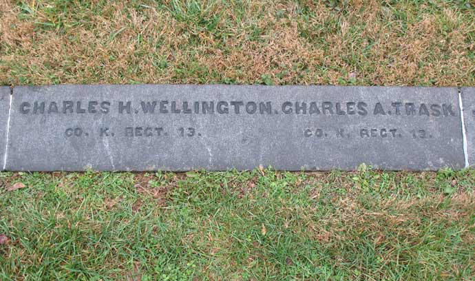 Charles Wellington & Charles Trask, Co. K
