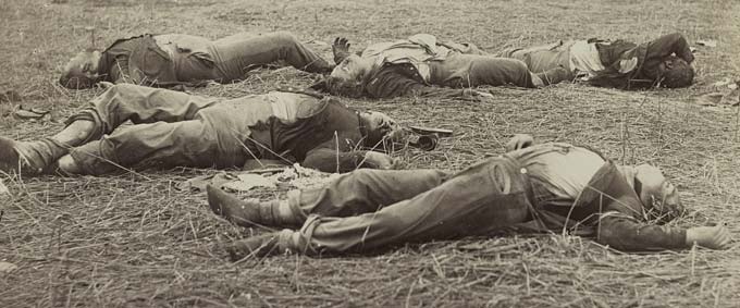 Confederate Dead on the Battle-field