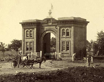 Evergreen Cemetery Gatehouse