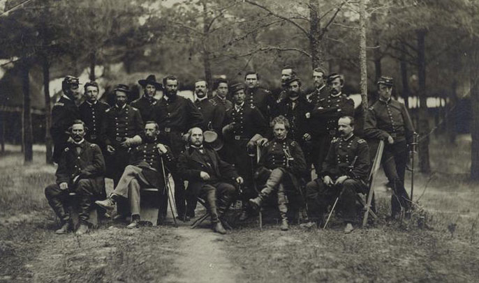 General Joseph Hooker and Staff