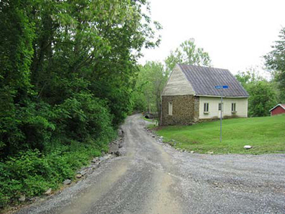 Sunken Kinchloe's Mill Road by Craig Swain