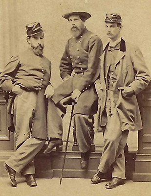 J. G. Hovey, Col. Leonard, C. H. Hovey