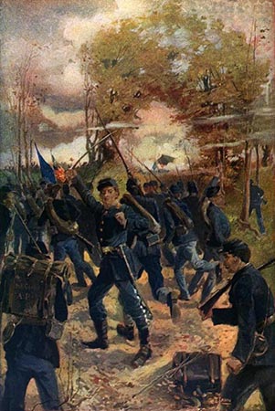 Deeds of Valor color illustration