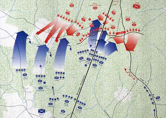 Map of Griffin's Attack