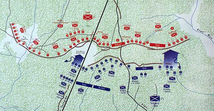Map of Saunders Field May 5th 6 p.m.