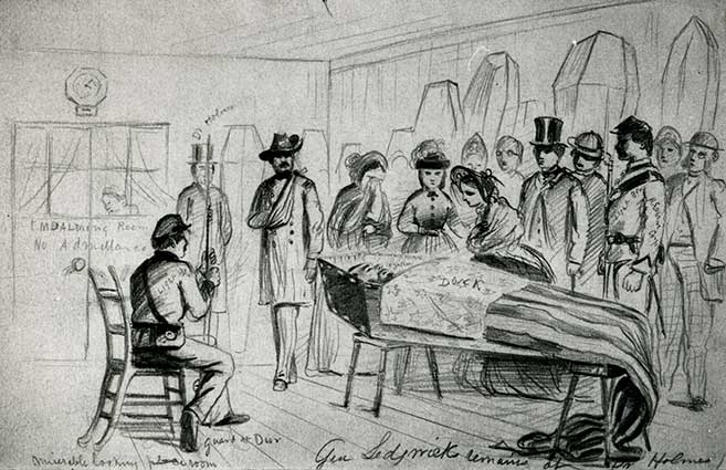 General Sedgwick's viewing by James E. Taylor