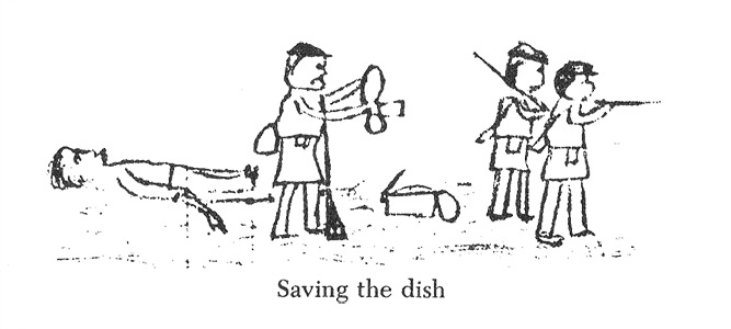 Austin Stearns Sketch, Saving the Dish